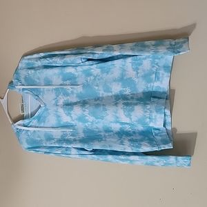 Blue Tie Dye Hoodie